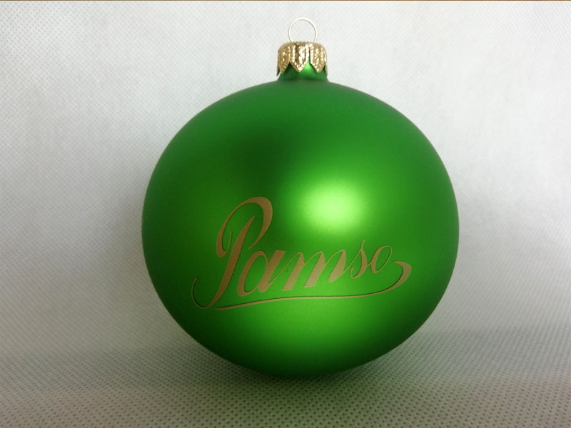 Christmas balls with logo, Personalized Ornaments